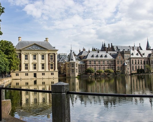City view of Den Haag, Netherlands