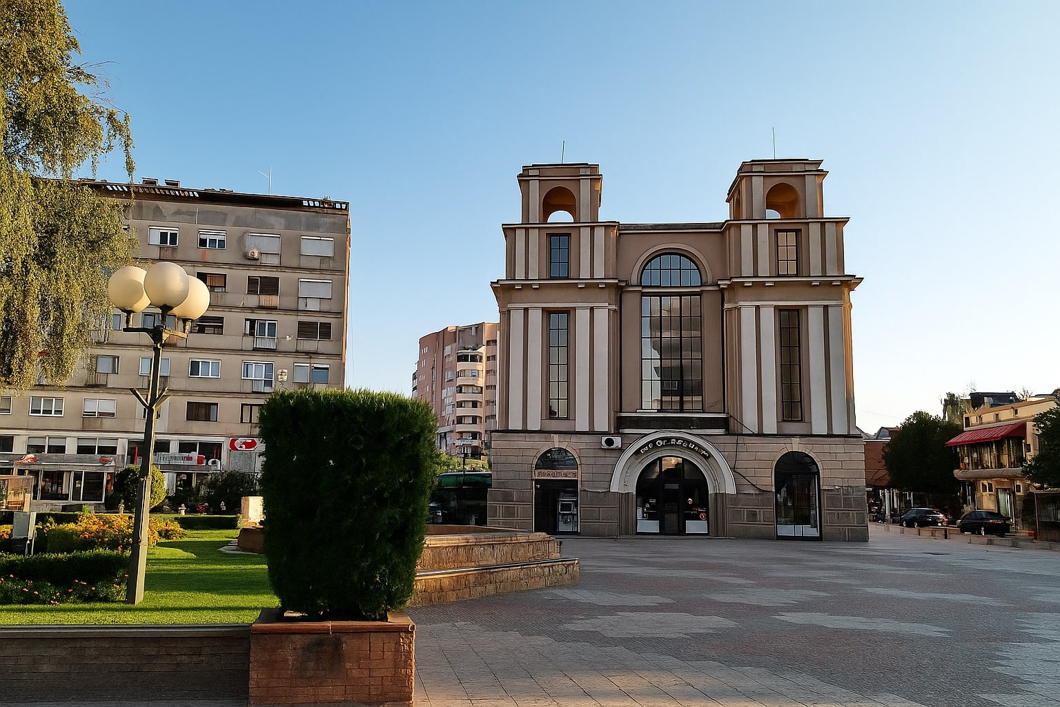 City view of Kumanovo, North Macedonia