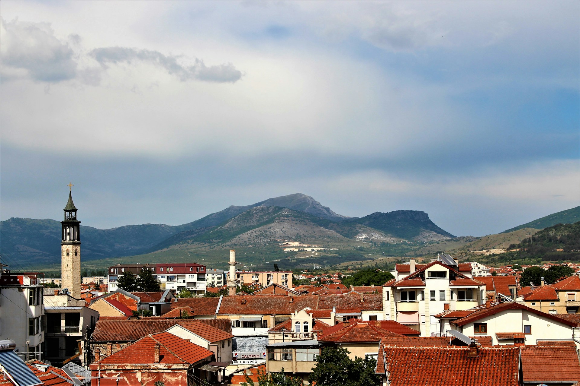 City view of Prilep, North Macedonia