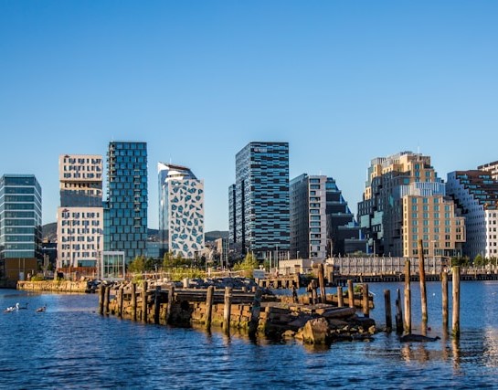 City view of Oslo, Norway