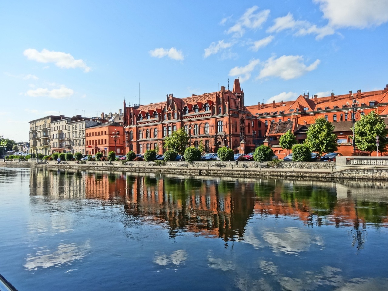 City view of Bydgoszcz, Poland
