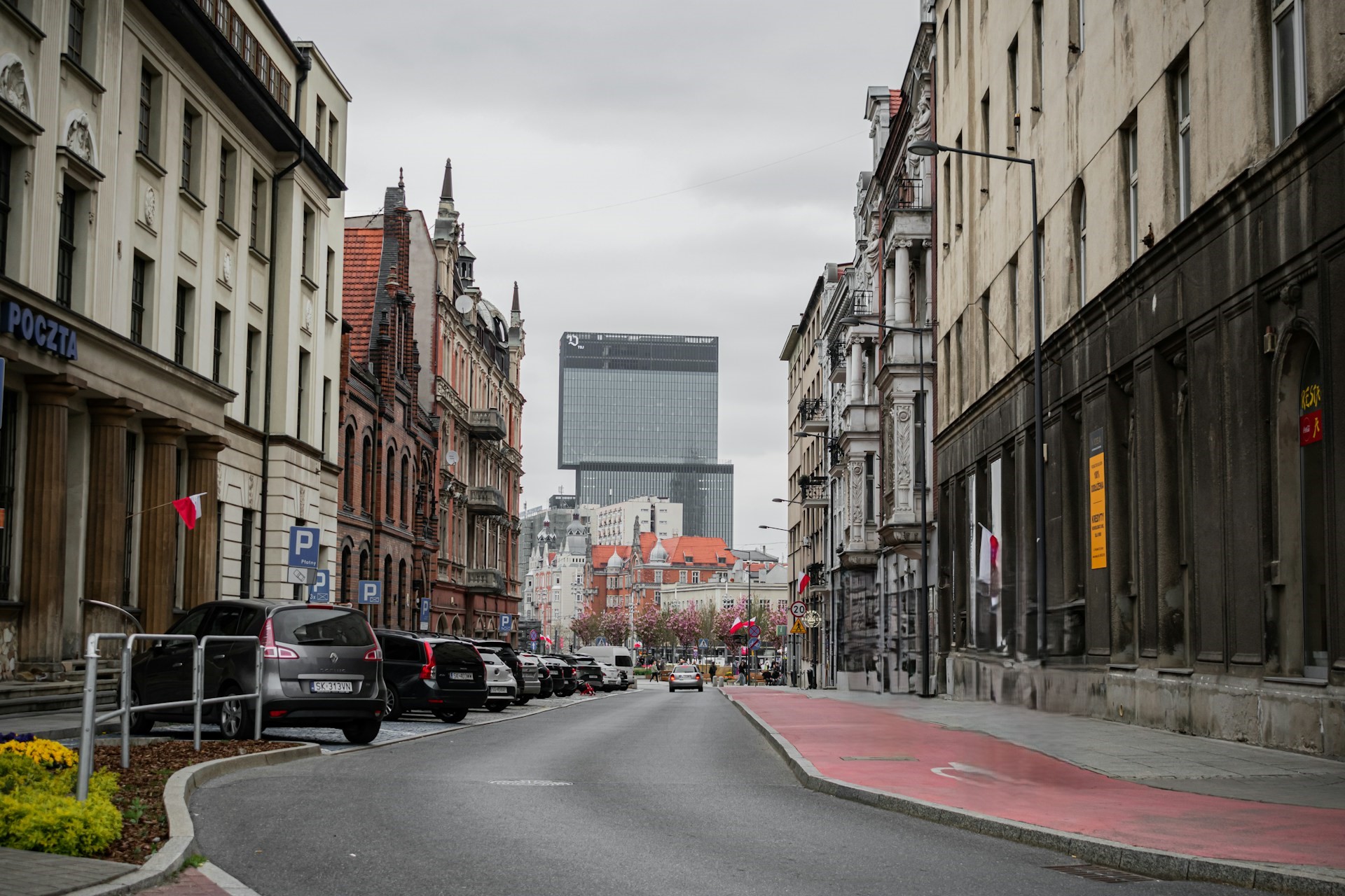 City view of Katowice, Poland