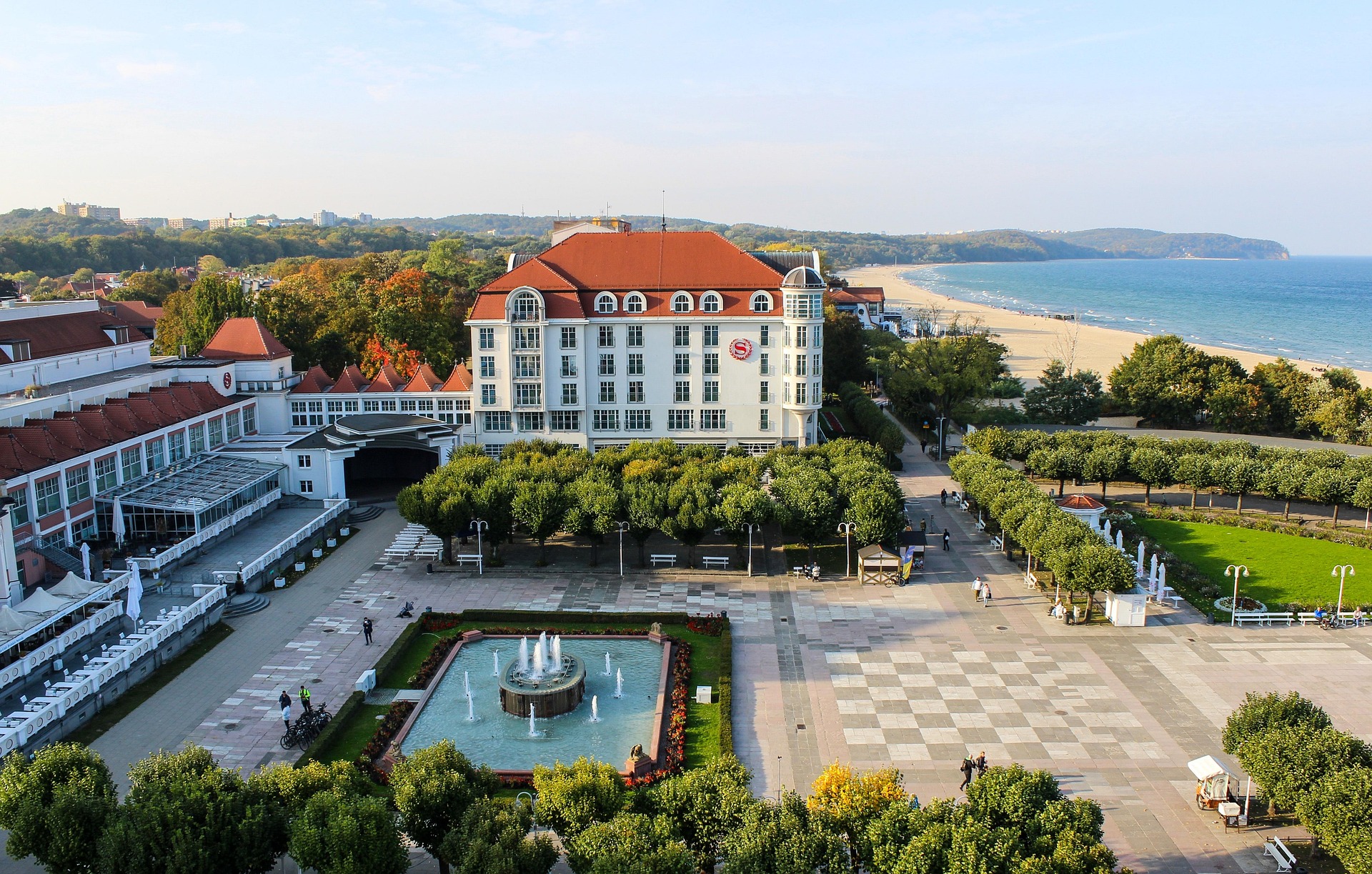 City view of Sopot, Poland