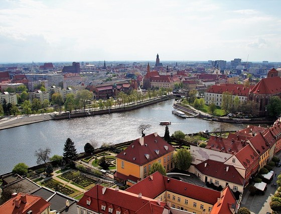 City view of Wroclaw, Poland