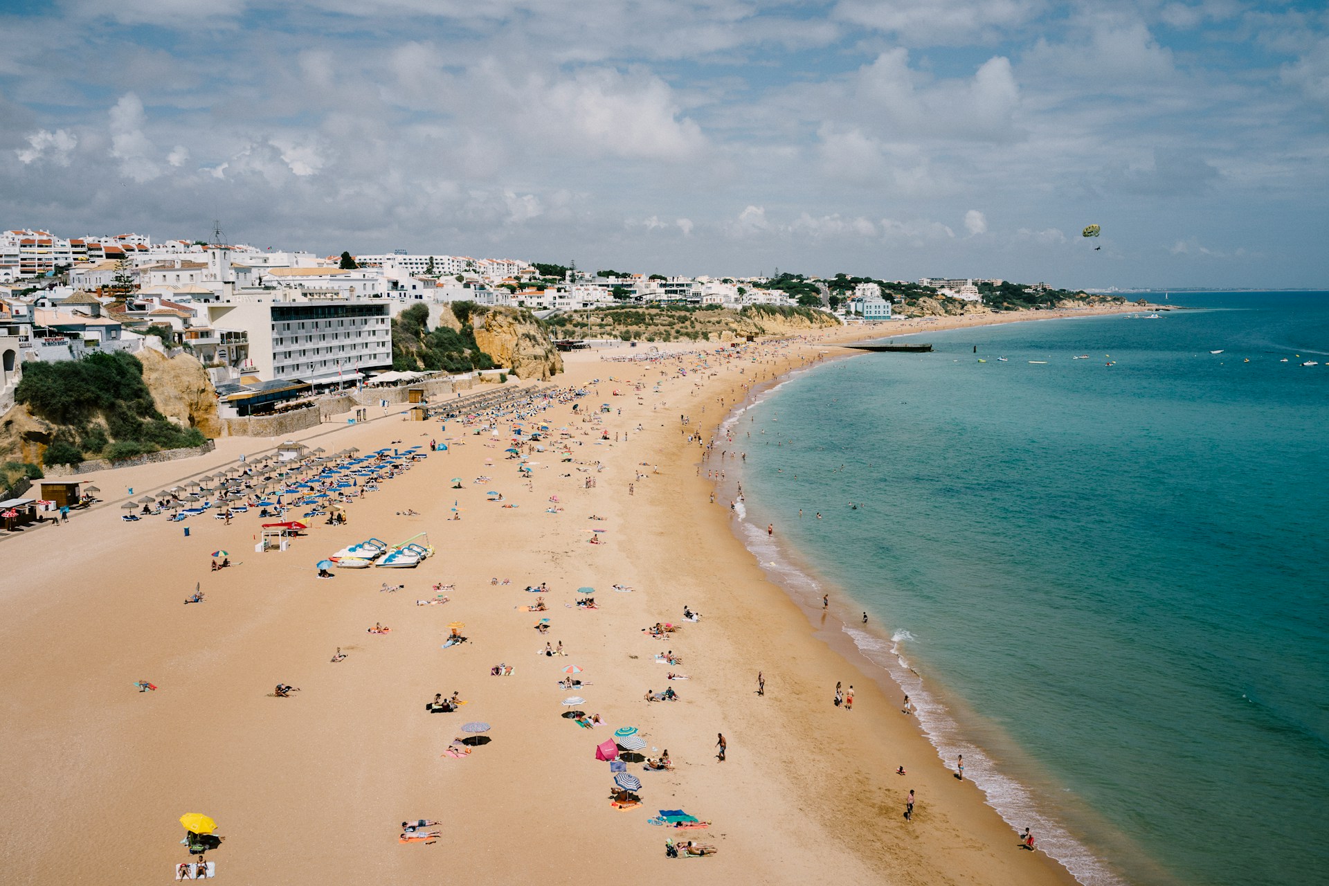 City view of Albufeira, Portugal