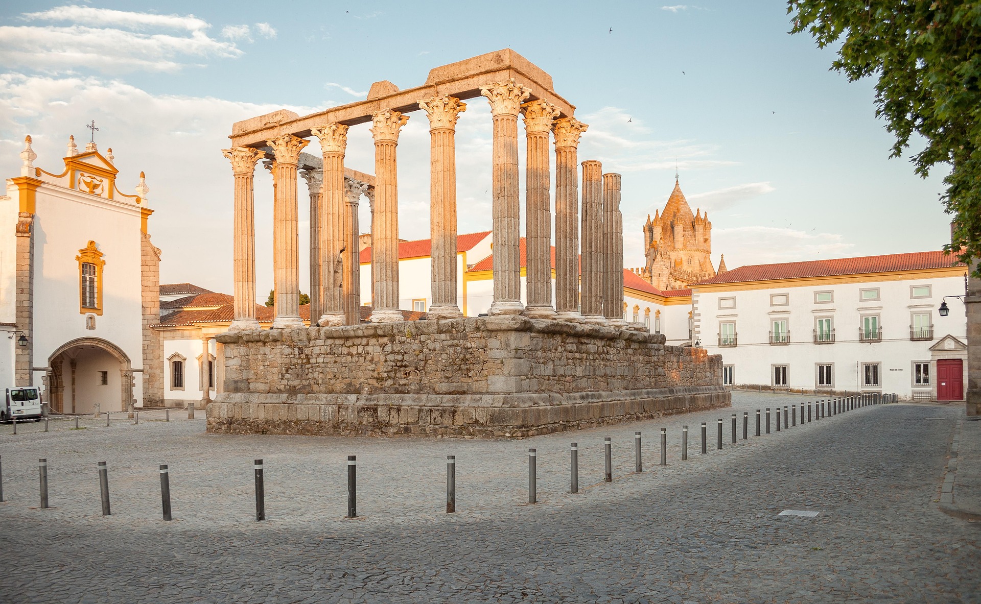 City view of Evora, Portugal