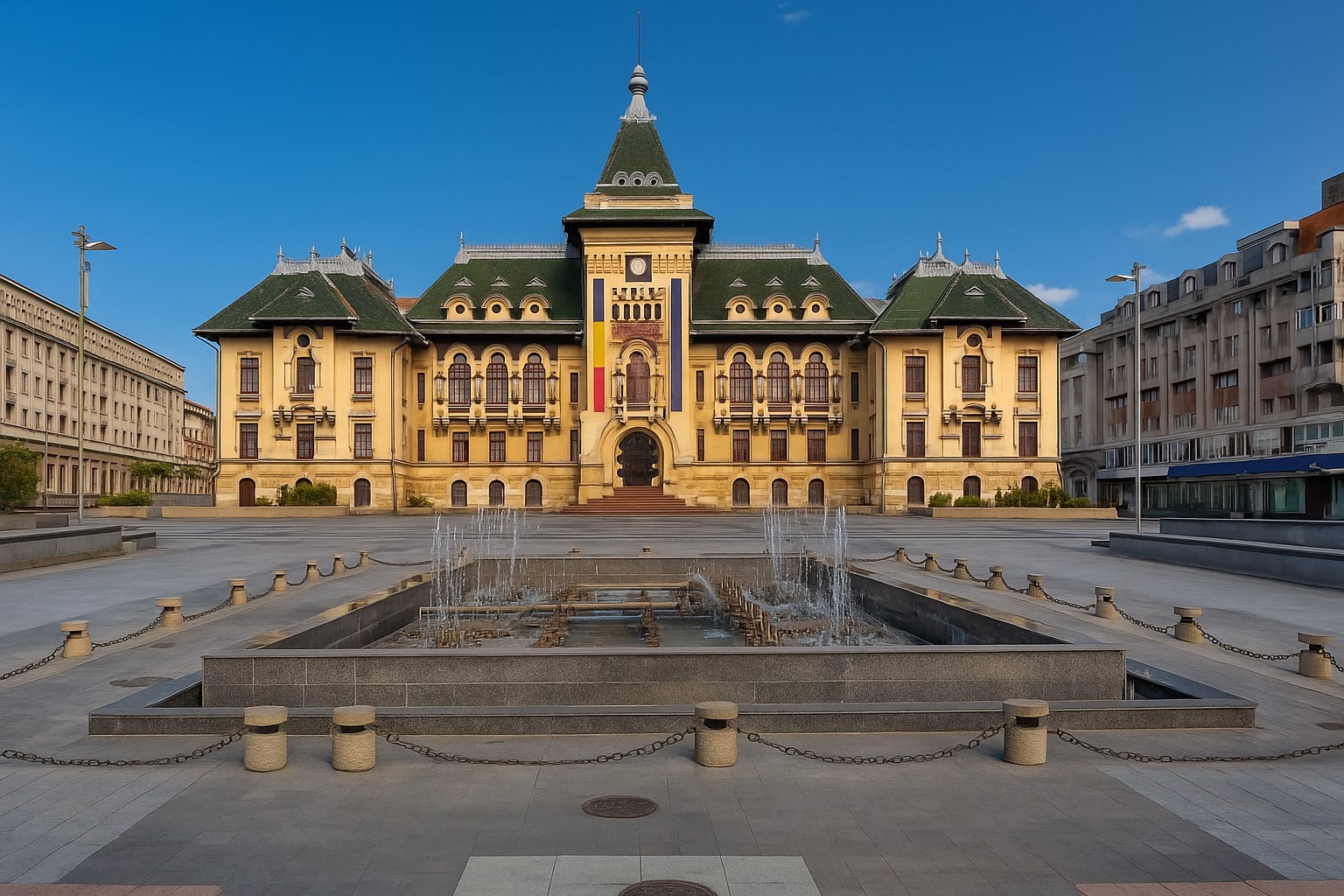 City view of Craiova, Romania