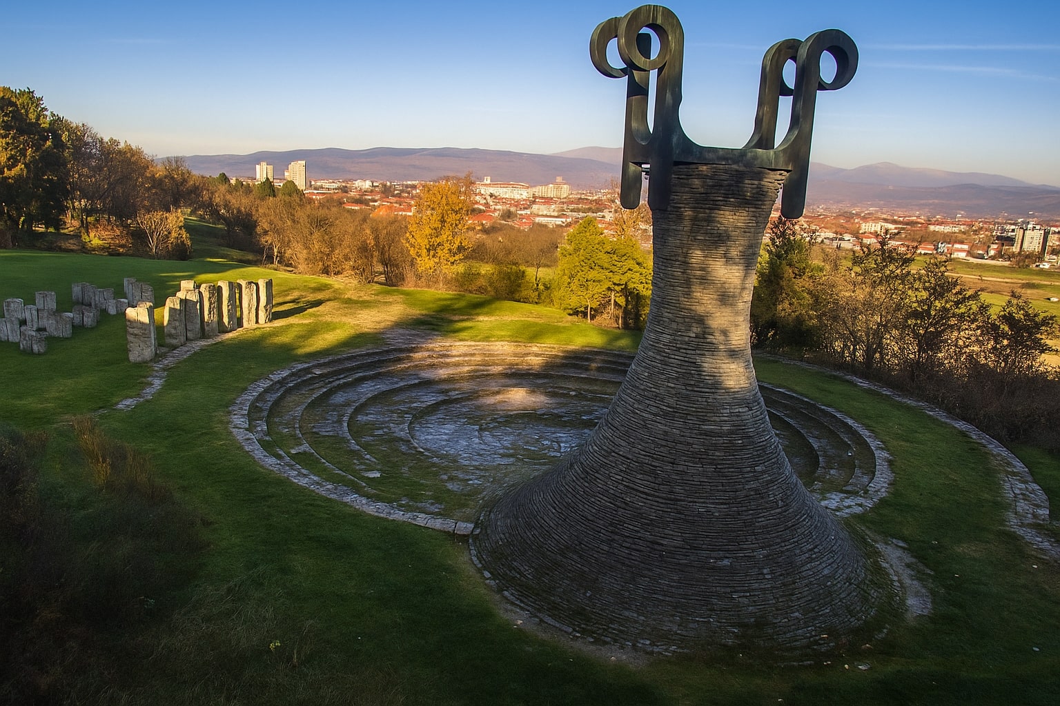 City view of Leskovac, Serbia