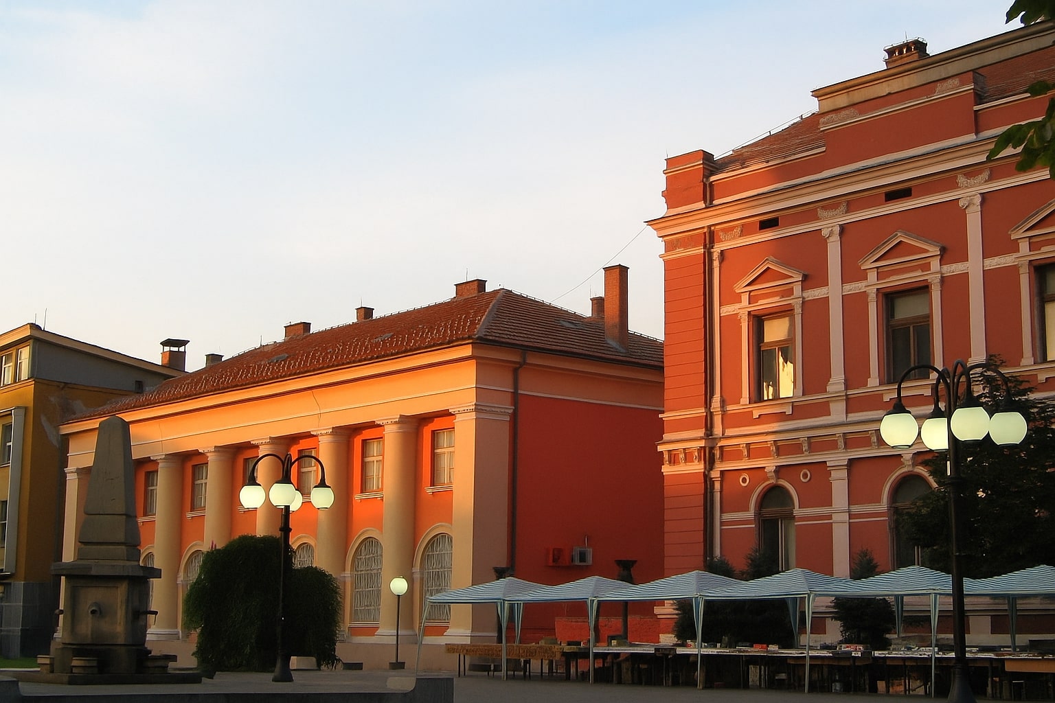 City view of Zajecar, Serbia