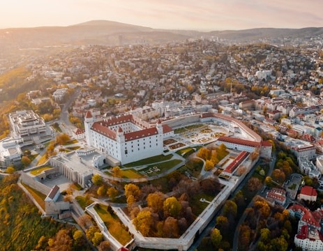 City view of Bratislava, Slovakia
