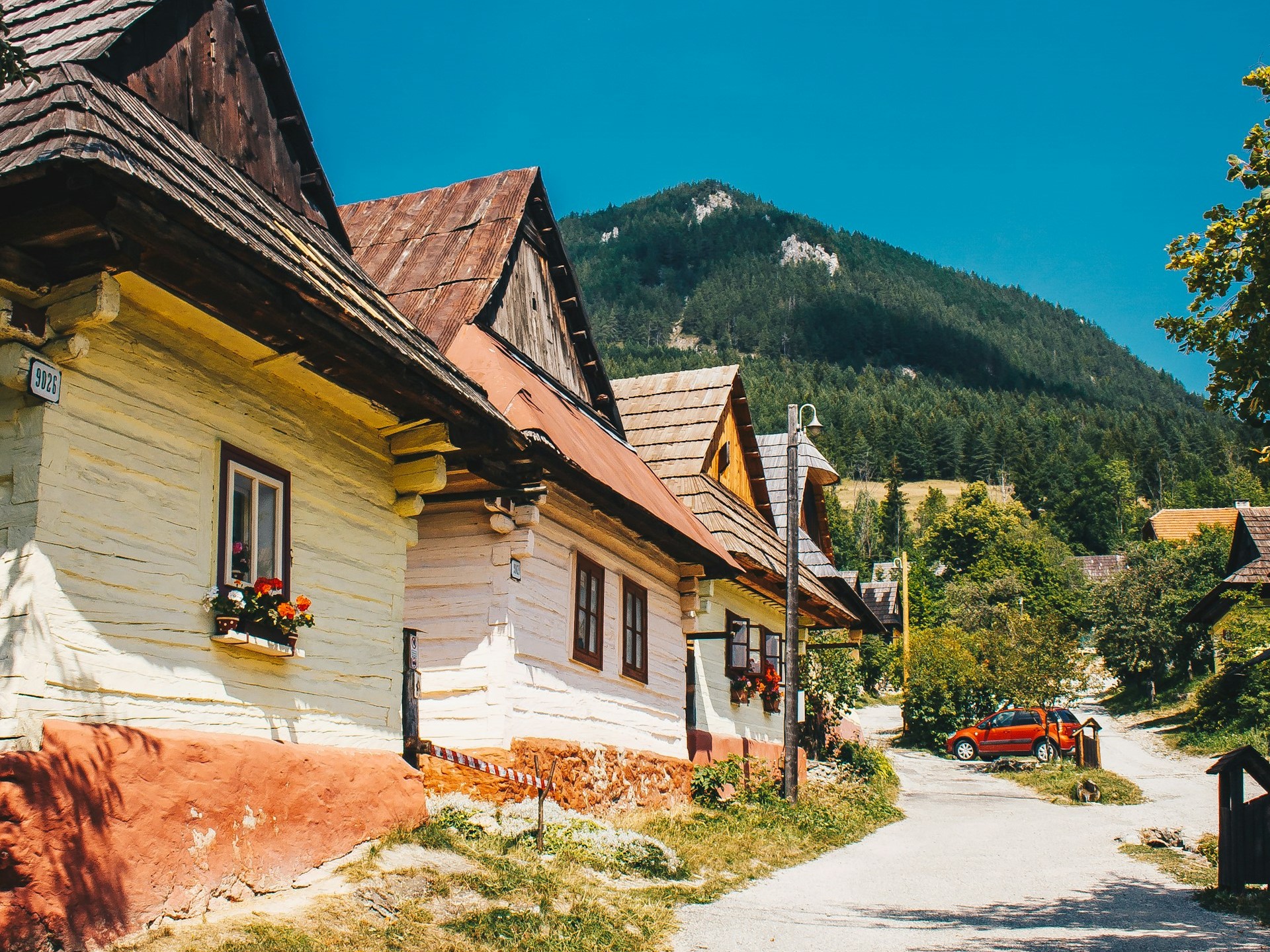 City view of Ruzomberok, Slovakia