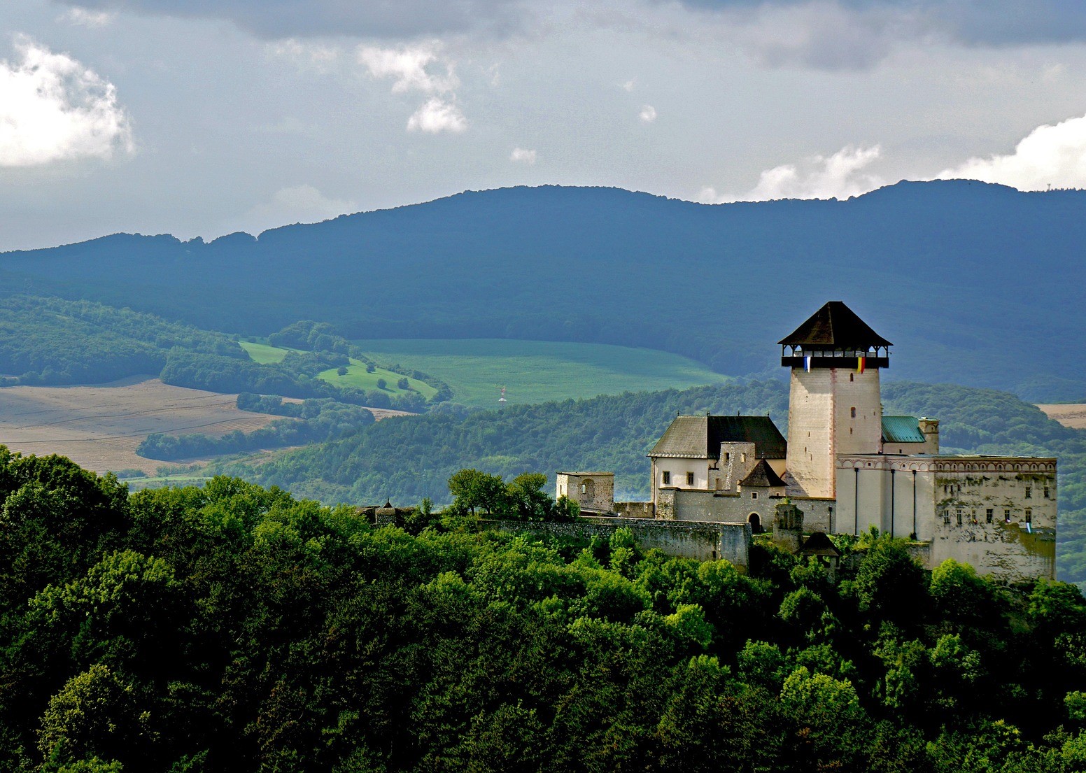 City view of Trencin, Slovakia