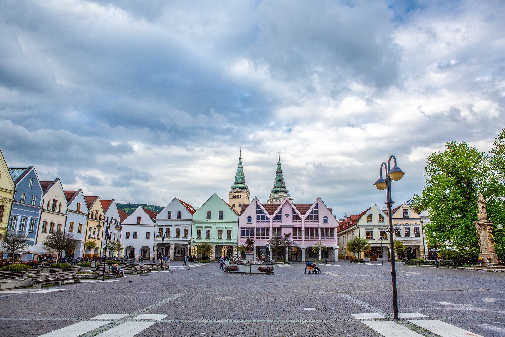 City view of Zilina, Slovakia