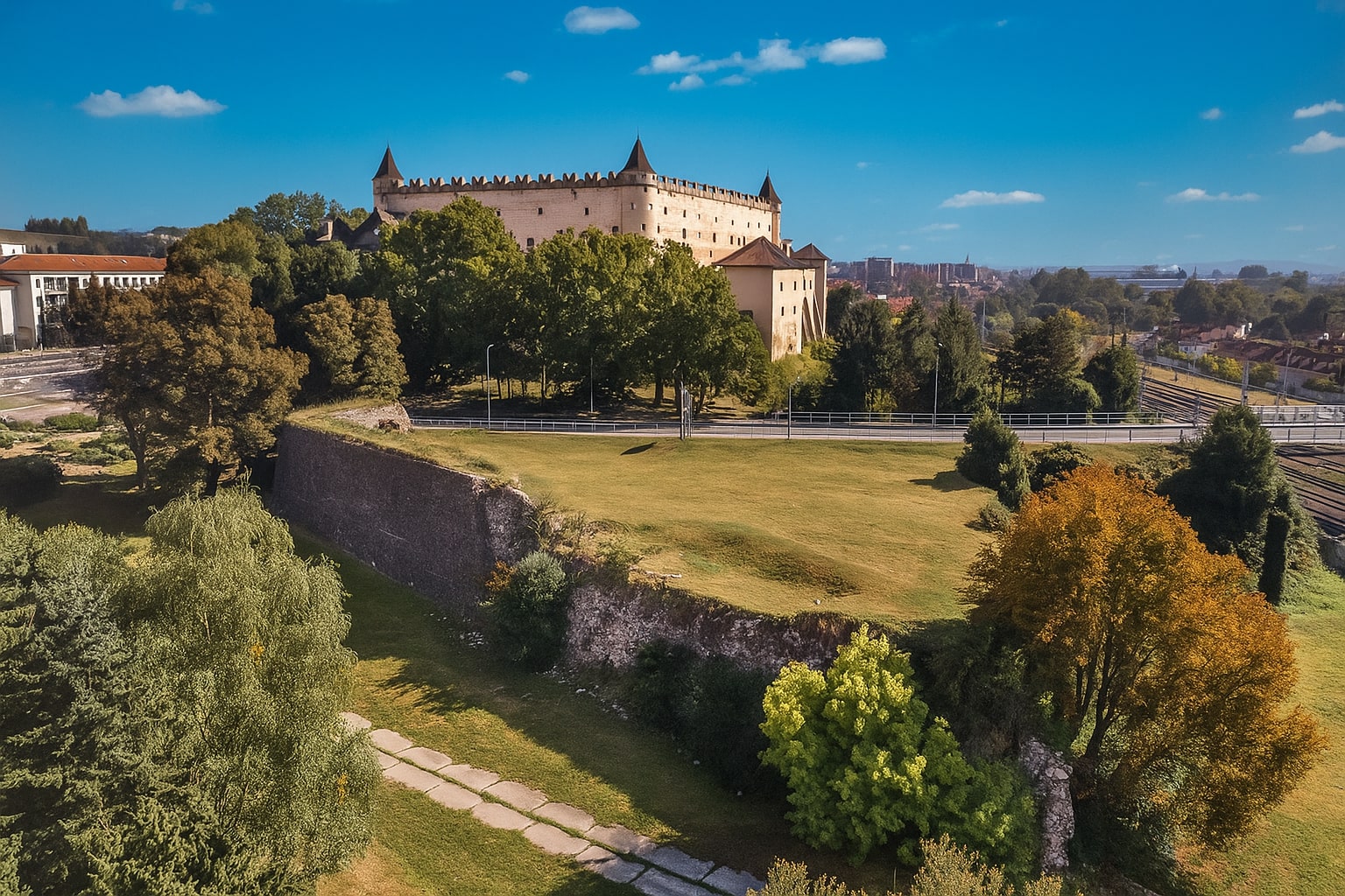 City view of Zvolen, Slovakia