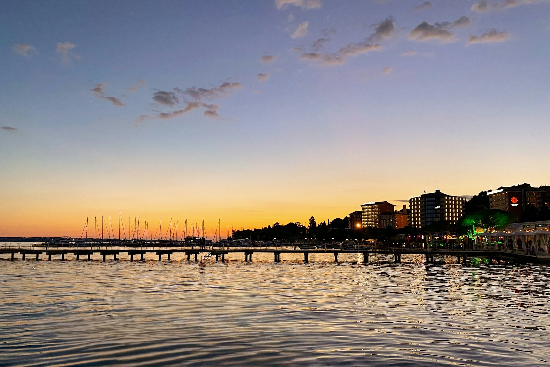 City view of Portoroz, Slovenia