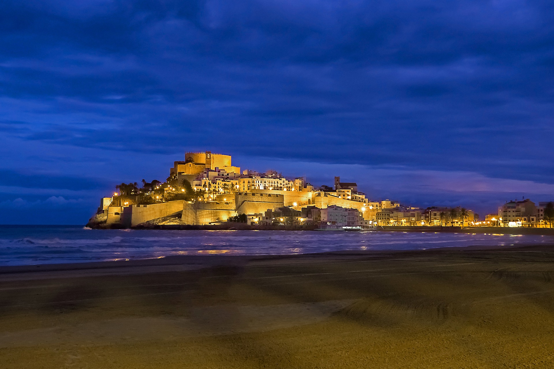 City view of Castellón de la Plana, Spain