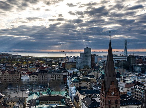 City view of Malmo, Sweden