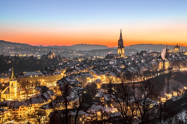 City view of Bern, Switzerland