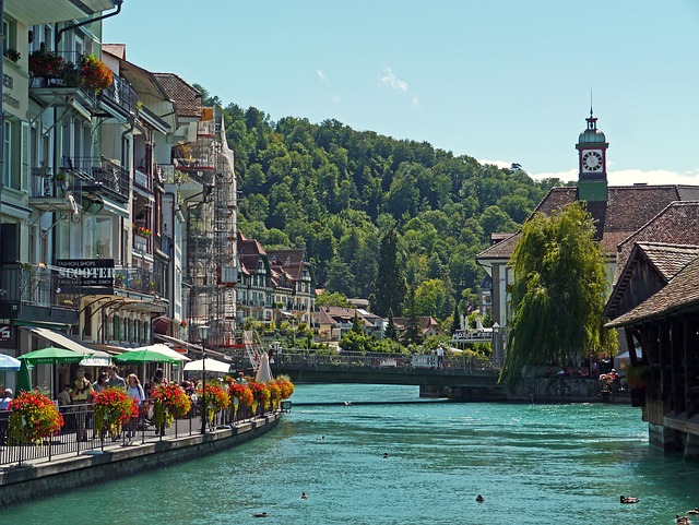 City view of Thun, Switzerland
