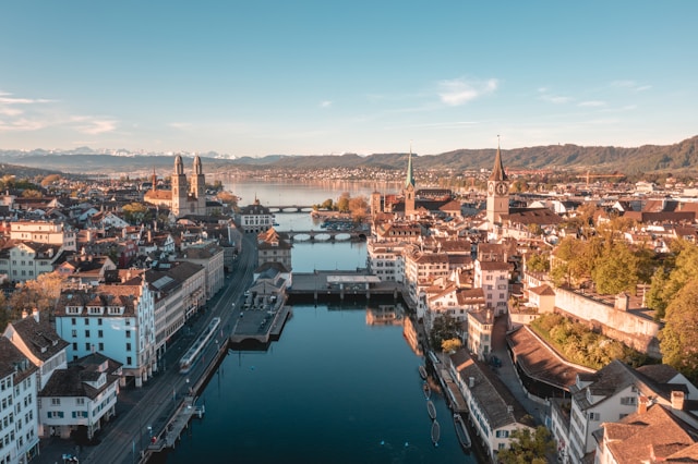 City view of Zürich, Switzerland