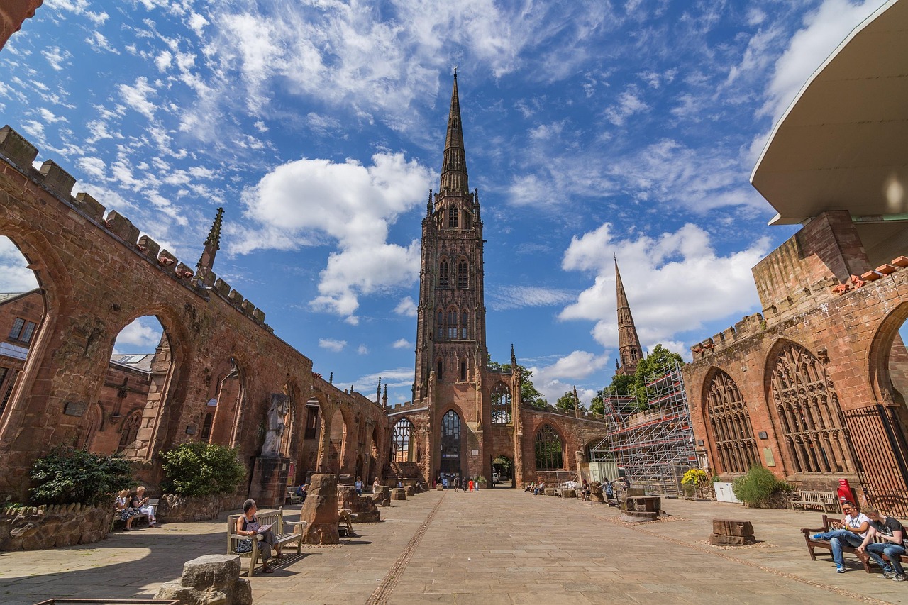 City view of Coventry, United Kingdom