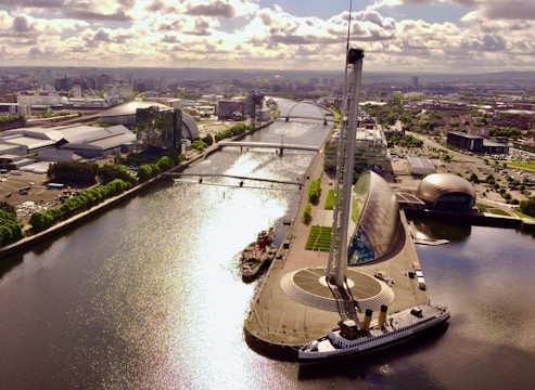 City view of Glasgow, United Kingdom