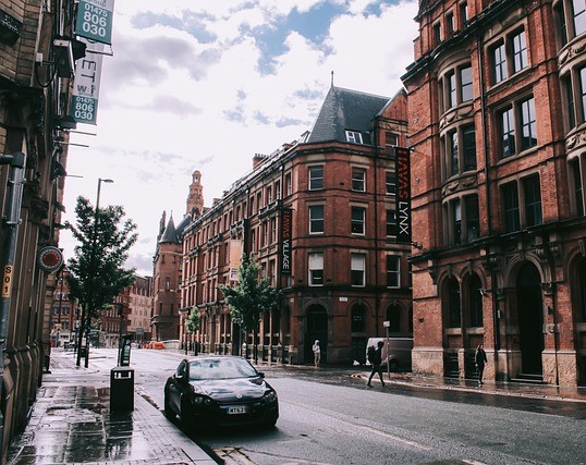 City view of Manchester, United Kingdom